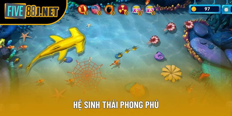 Hệ sinh thái phong phú
